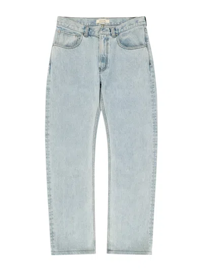 Entire Studios Men's Size S Front-button & Zip Five-pocket Jeans With Belt Loops In Blu