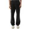 Entire Studios Solid Color Cotton Joggers With Drawstring Waist In Washed Black