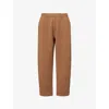Entire Studios Mens Dune Straight-leg Relaxed-fit Cotton Jogging Bottoms Xl In Brown
