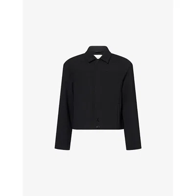 Entire Studios Mens  Classic Craft Woven Jacket In Black