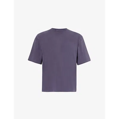Entire Studios Mens  Dart Short-sleeves Relaxed-fit Cotton-jersey T-shirt In Ink