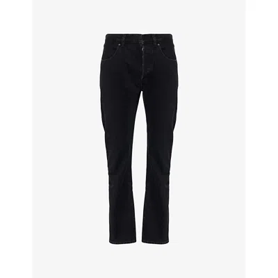 Entire Studios Mens Magnetite Slem Slim-fit Denim Jeans In Animal Print