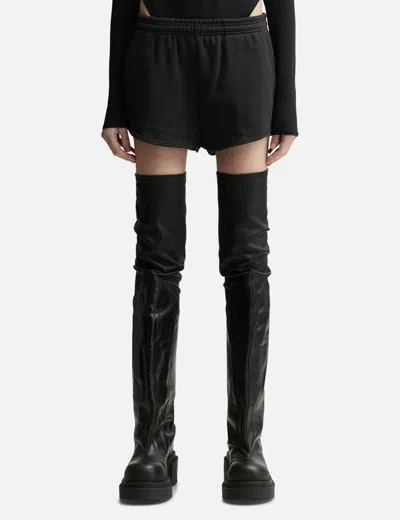 Entire Studios Micro Shorts In Black