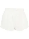 Entire Studios Whole Studios Micro Shorts Rice In White