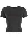 Entire Studios Washed Short-sleeved T-shirt In Black