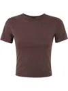 Entire Studios Micro Tee In Brown