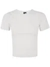 Entire Studios Micro Tee In White