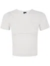 Entire Studios Micro Tee In White