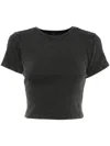 Entire Studios Washed Short-sleeved T-shirt In Grey