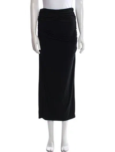 Pre-owned Entire Studios Midi Length Skirt In Black