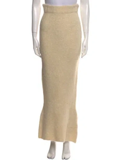 Pre-owned Entire Studios Midi Length Skirt In Neutral