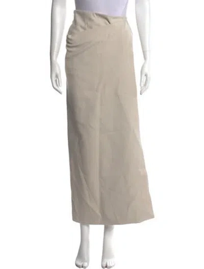 Pre-owned Entire Studios Midi Length Skirt In Neutral
