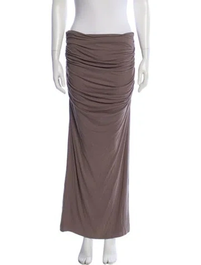 Pre-owned Entire Studios Midi Length Skirt In Neutral