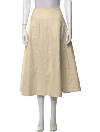 Pre-owned Entire Studios Midi Length Skirt In Neutral
