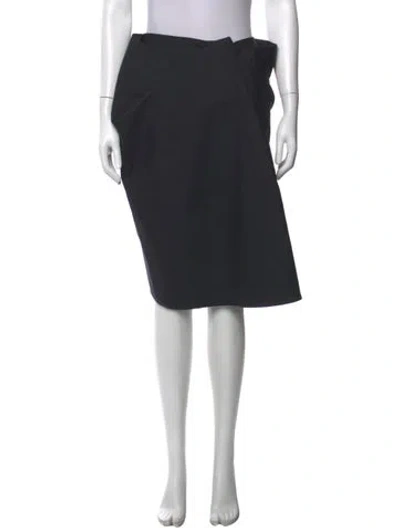 Pre-owned Entire Studios Midi Length Skirt W/ Tags In Gray