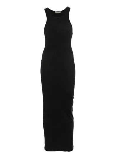 Entire Studios Midi Muscle Tank Dress Clothing In Black