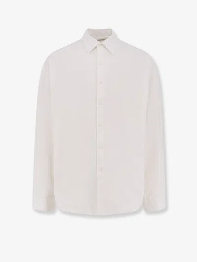 Entire Studios Miller Oversize Cotton Shirt In White