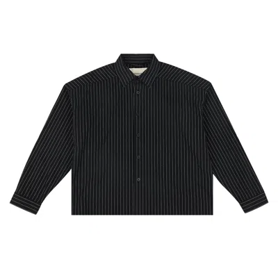 Pre-owned Entire Studios Miller Shirt 'nocturne' | Blue | Men's Size L