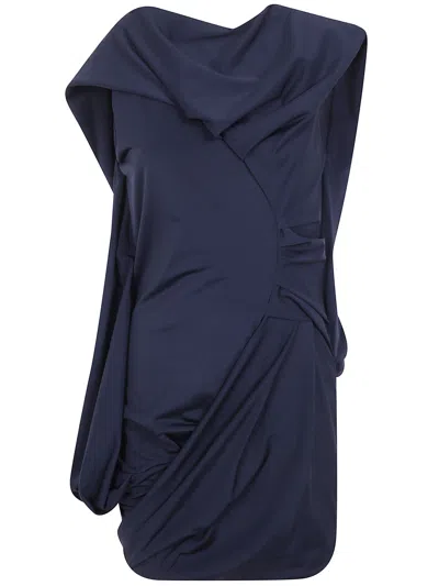 Entire Studios Mini Dress Sylph In Blue