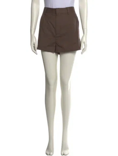 Pre-owned Entire Studios Mini Shorts In Brown