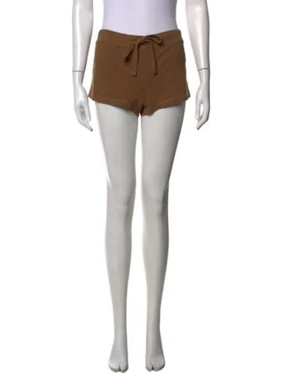 Pre-owned Entire Studios Mini Shorts In Brown