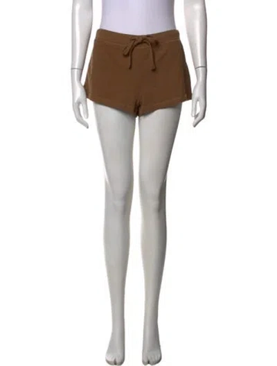 Pre-owned Entire Studios Mini Shorts In Brown