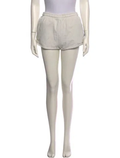 Pre-owned Entire Studios Mini Shorts In Neutral