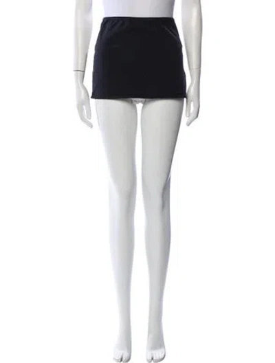 Pre-owned Entire Studios Mini Skirt In Neutral