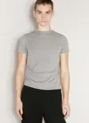 Entire Studios Dart Crewneck T-shirt In Grey