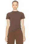 Entire Studios Mini Tee In Brown