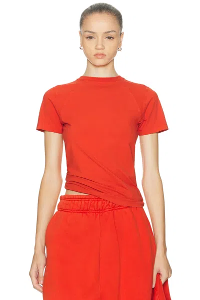 Entire Studios Mini Tee In Red