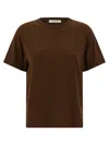 Entire Studios Mini Tee Crew-neck T-shirt In Brown
