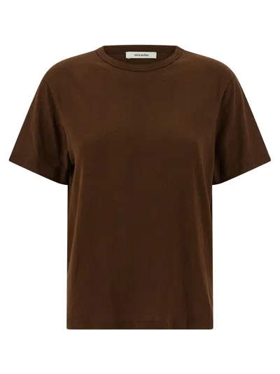 Entire Studios 'mini Tee' T Shirt In Brown