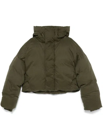 Entire Studios Mml Puffer Jacket In 绿色