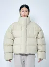 Entire Studios Off-white Mml Puffer Down Jacket In Cream