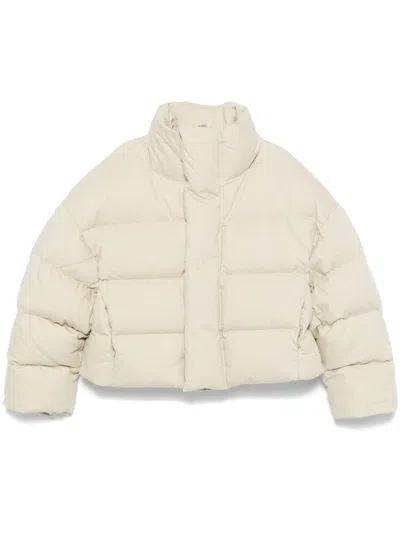 Entire Studios Mml Puffer Jacket In Ow - Off White