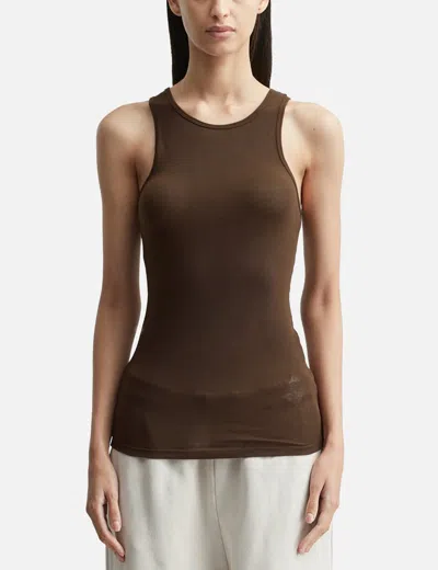 Entire Studios Muscle Tank In Brown