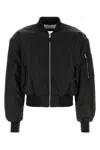 Entire Studios Bomber Jacket With Diamond-quilted Interior And Utility Pockets In Black