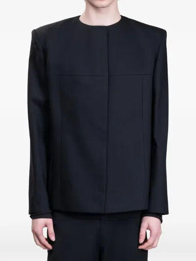 Entire Studios Oblong Tailored Blazer In Black