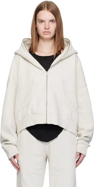 Entire Studios Off-white Eternal Zip Hoodie