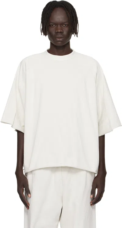 Entire Studios Off-white Heavy Dart T-shirt