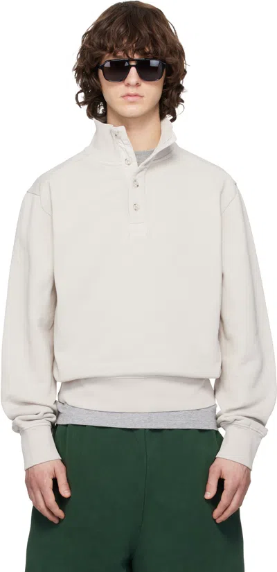 Entire Studios Off-white Port Pullover Sweatshirt