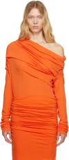 Entire Studios Orange Bound T-shirt In Koi