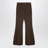 Entire Studios Organic Cotton Military Green Flared Trousers