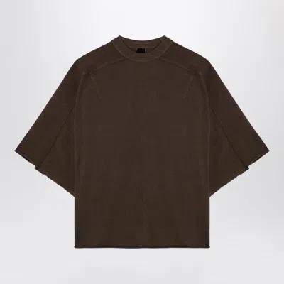 ENTIRE STUDIOS ENTIRE STUDIOS ORGANIC COTTON BROWN T-SHIRT
