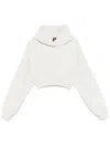 Entire Studios Organic-cotton Hoodie In Neutrals