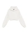 Entire Studios Organic-cotton Hoodie In White