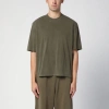 Entire Studios Jersey Crewneck T-shirt In Green
