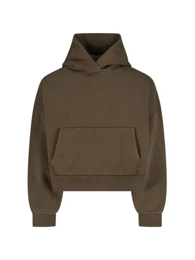 Entire Studios Organic Cotton Military-style Sweater For Men In Green