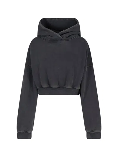 Entire Studios Organic Cotton Sweatshirt In Black